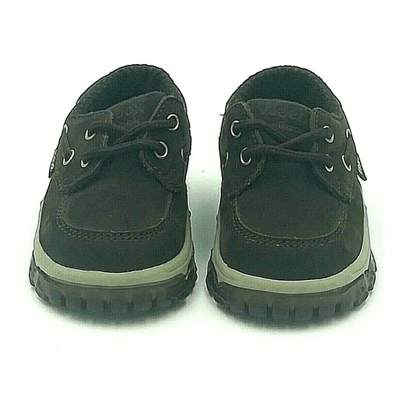 Weebok Reebok Baby Toddler Brown Nubuck Lace Up Lo - Picture 2 of 7